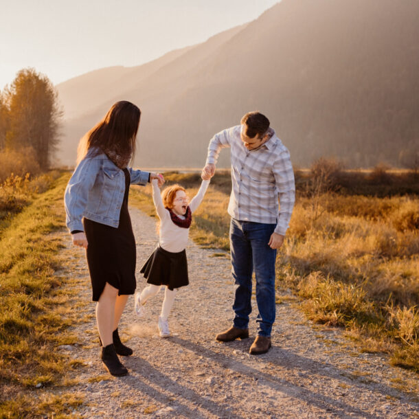 Dancing Family Photos Vancouver